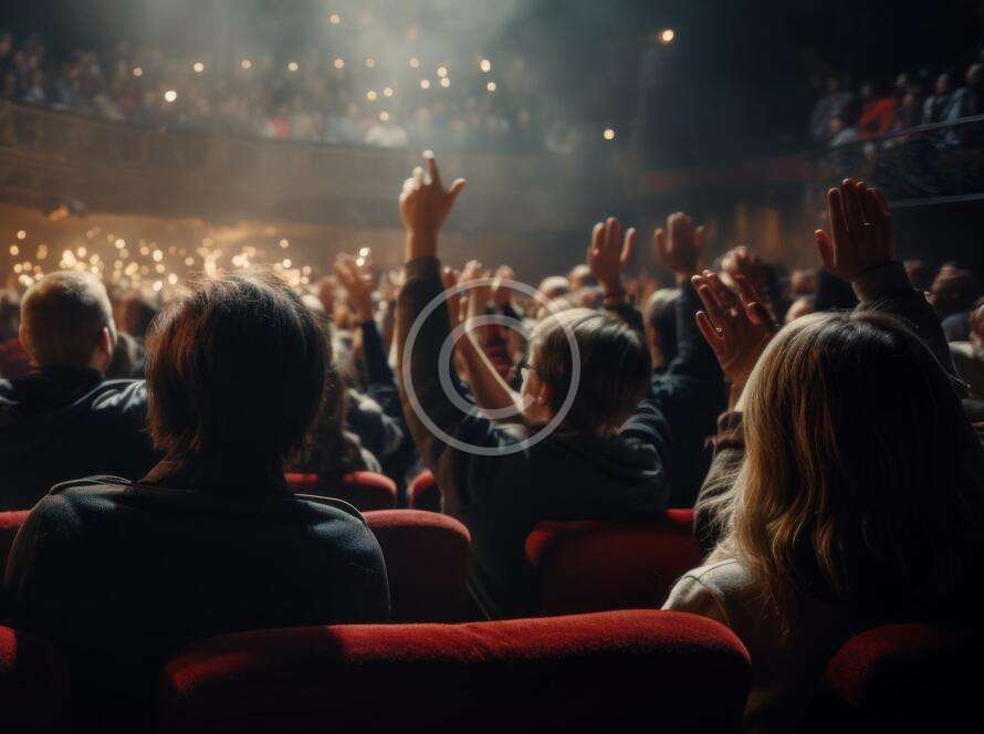 Spectacle musical au ANTE Festival à Bruxelles avec public enthousiaste dans la salle.